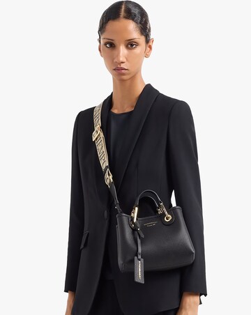 Emporio Armani X Small Black Cross-Body Shopper Bag