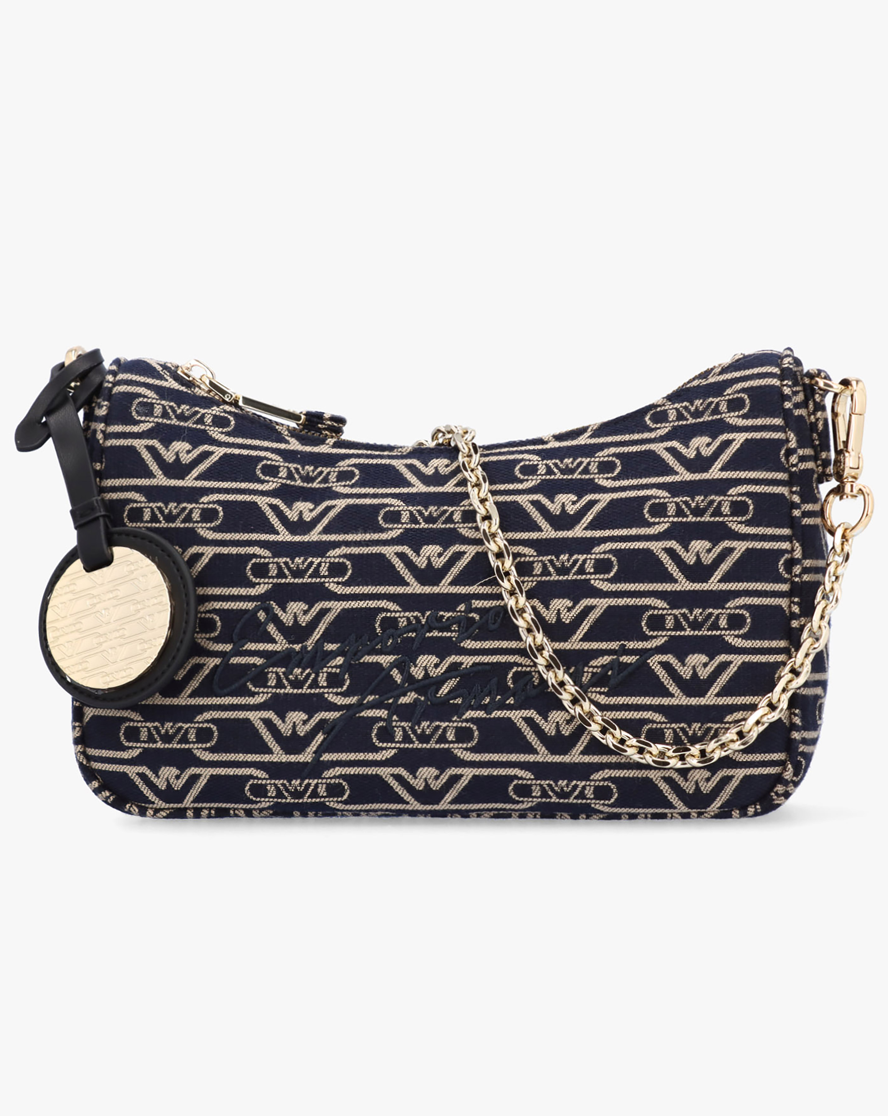 Emporio Armani Canvas Jacquard Baguette