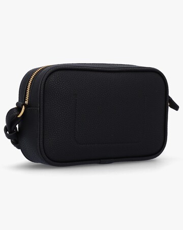 Emporio Armani Piped Black & Silver Camera Bag