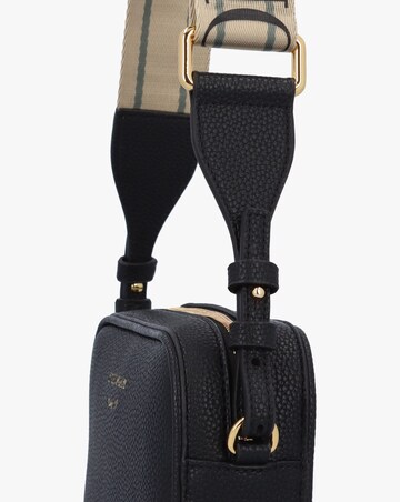 Emporio Armani Piped Black & Silver Camera Bag