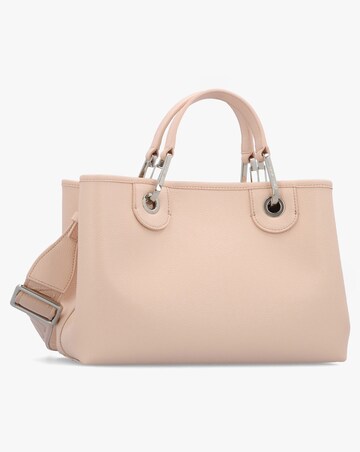Emporio Armani Myea Apricot Moka Shopper Bag With Pouch