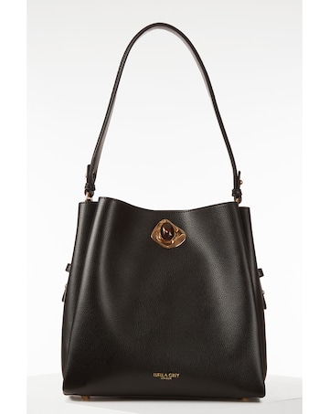 Luella Grey Henri Black Hobo Tote