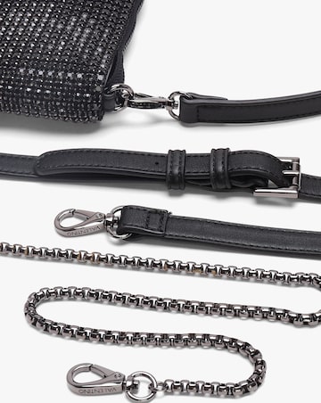 Valentino Bags Nabilah Black Jewel Pouch Bag