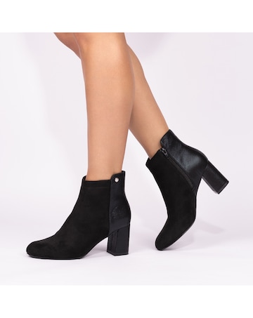 Paradox London Alathea Block Heel Ankle Boots