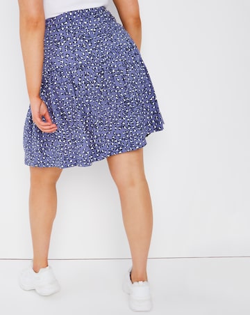 Tiered Short Length Skirt