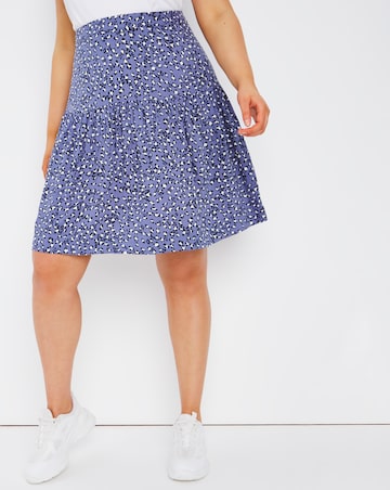 Tiered Short Length Skirt