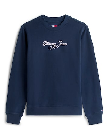 Tommy Jeans Logo Crew Sweatshirt