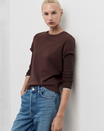 MANGO WIDE LEG TURNED HEM JEANS