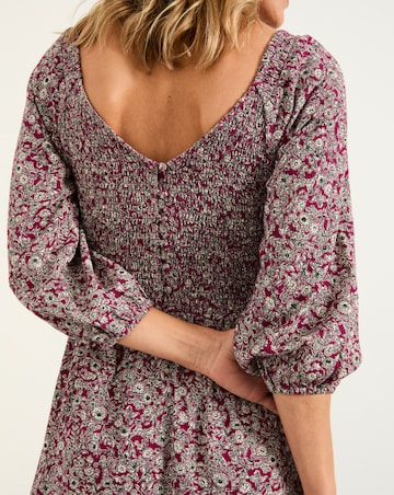 FatFace Adele Floral Midi Dress