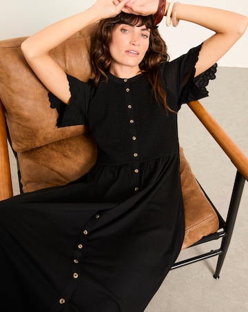 FatFace Fleur Jersey Midi Dress