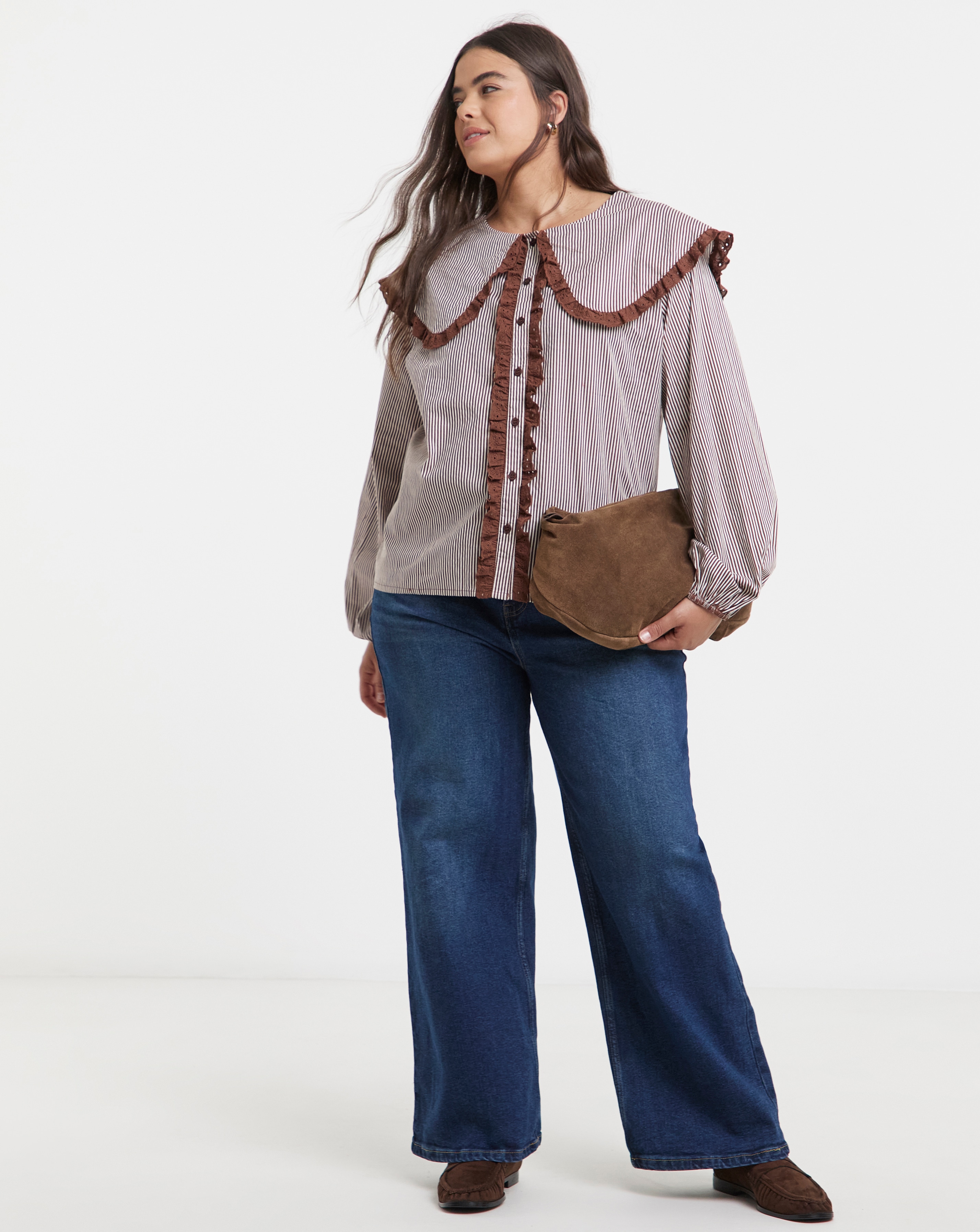 Neon Rose Stripe Smock Dress