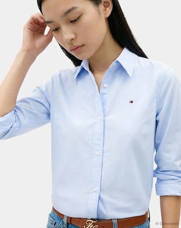 Tommy Hilfiger Oxford Relaxed Fit Shirt