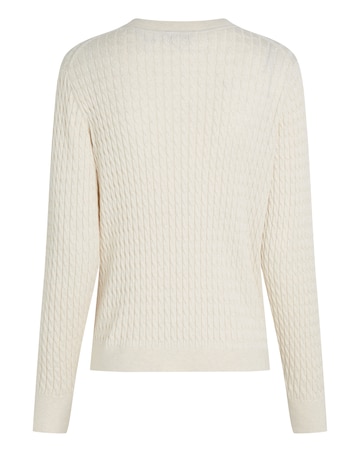 Tommy Hilfiger Cable Fine Knit Sweater