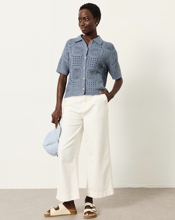 FatFace Astrid Crochet Shirt