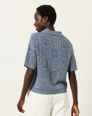 FatFace Astrid Crochet Shirt