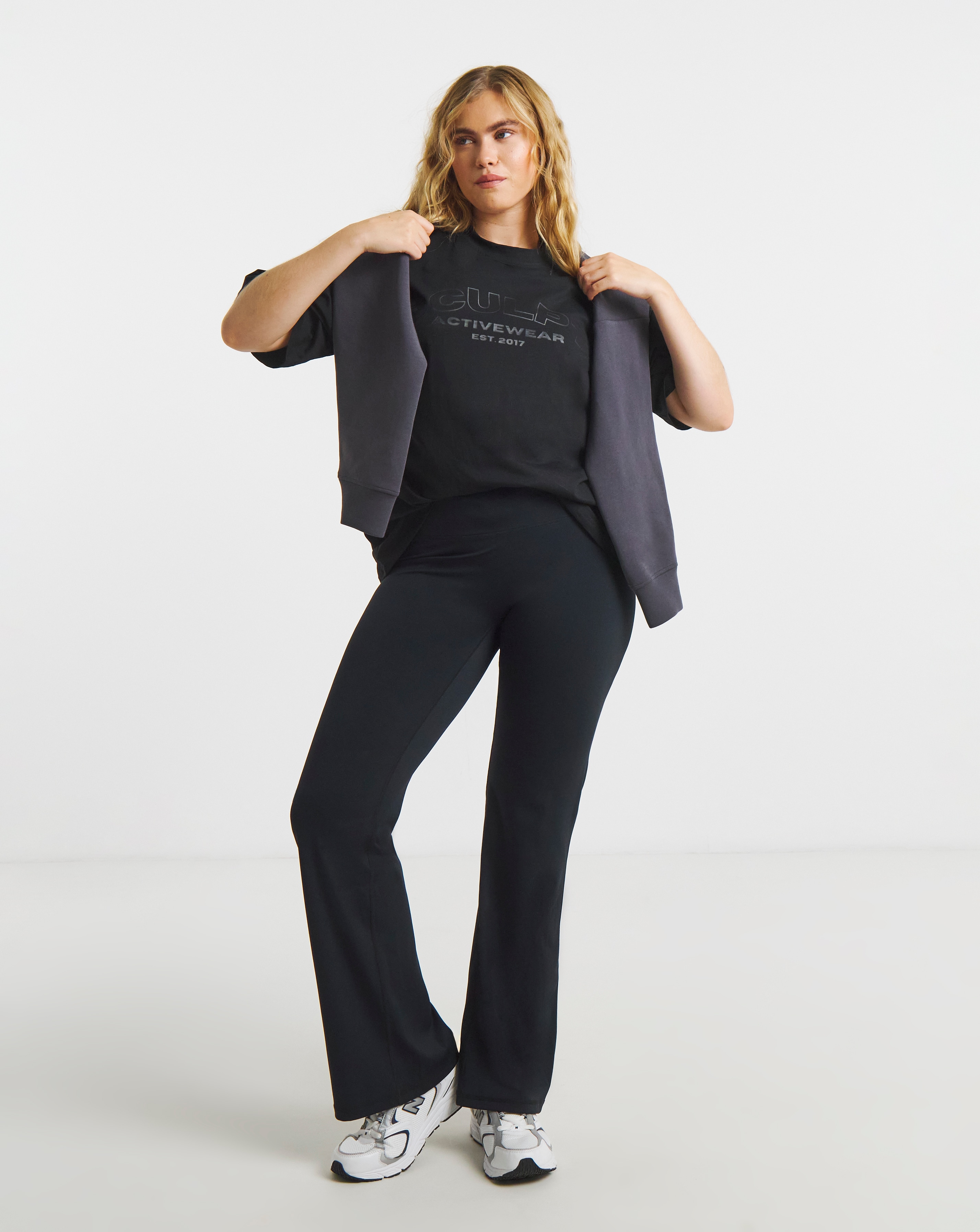 New In - Sculpt Activewear Flared Leggings