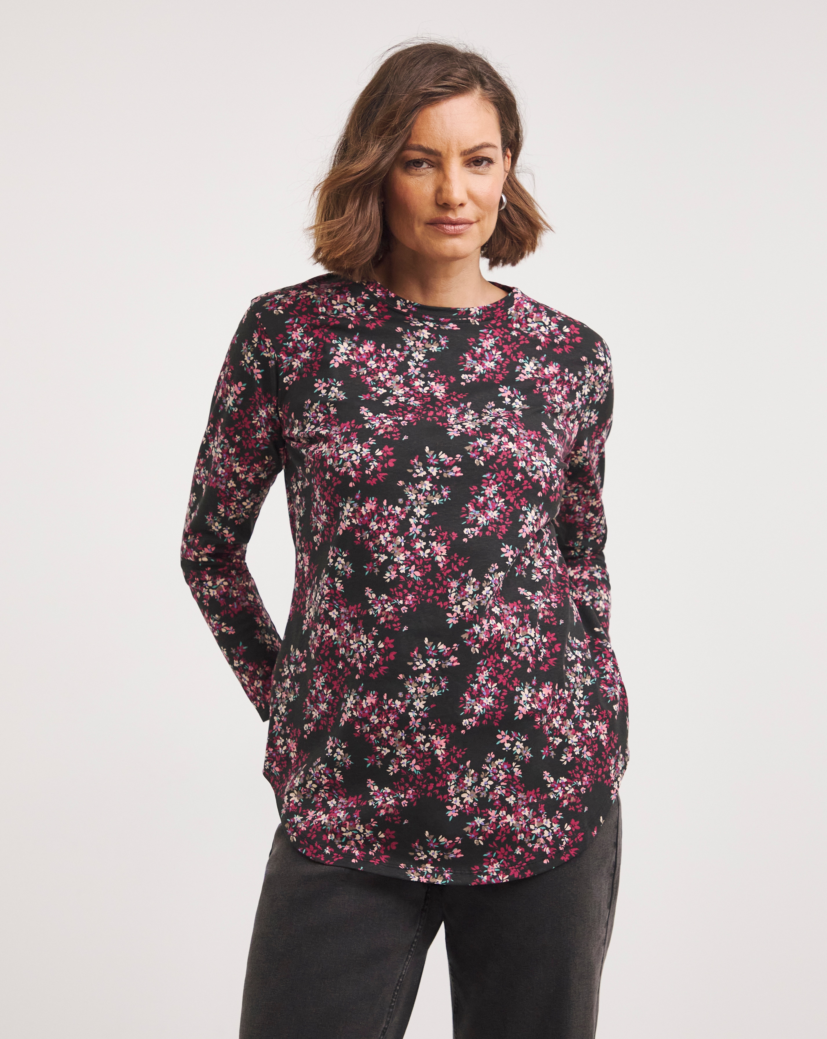 The Longline Curved Hem