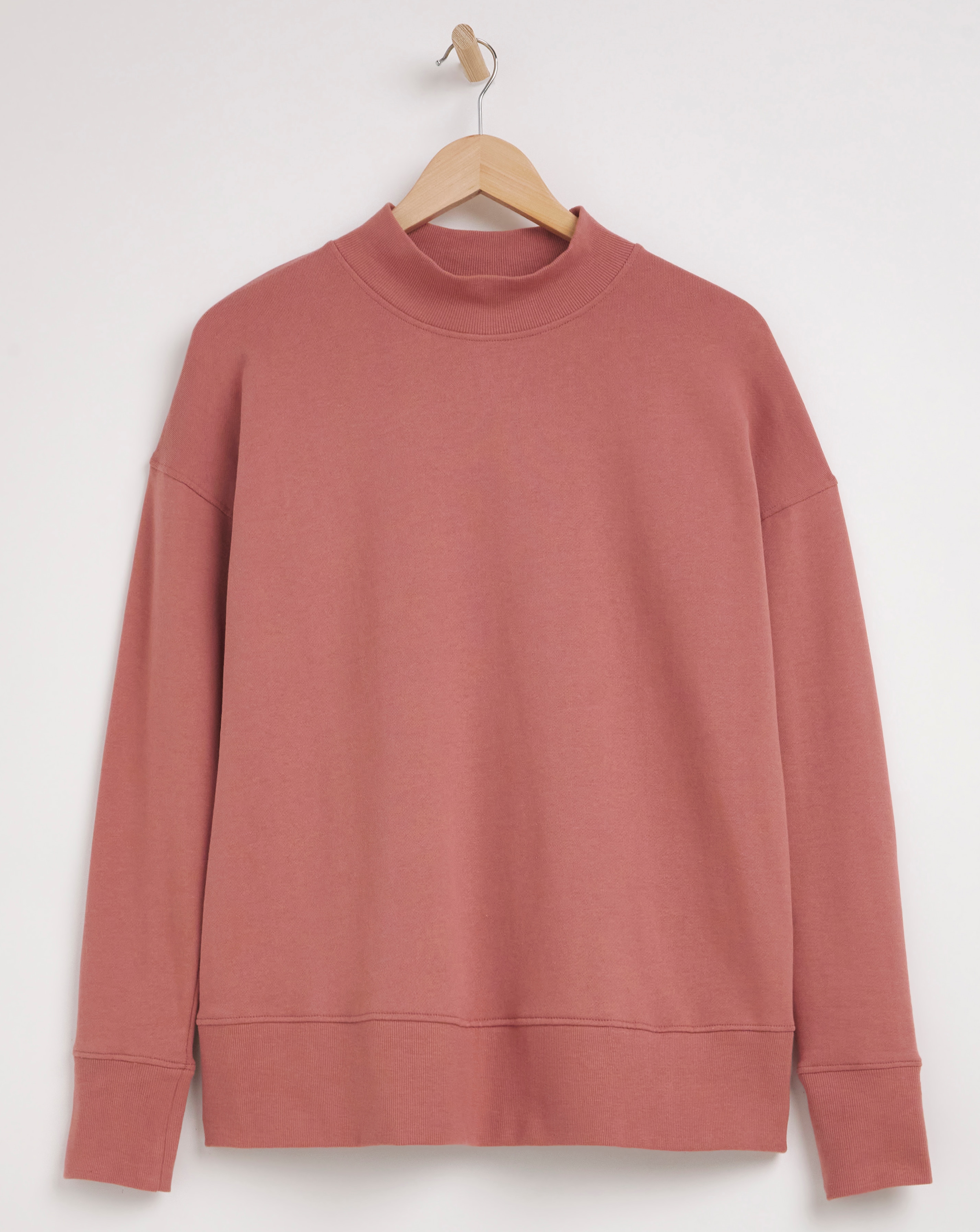 High Neck Sweatshirt