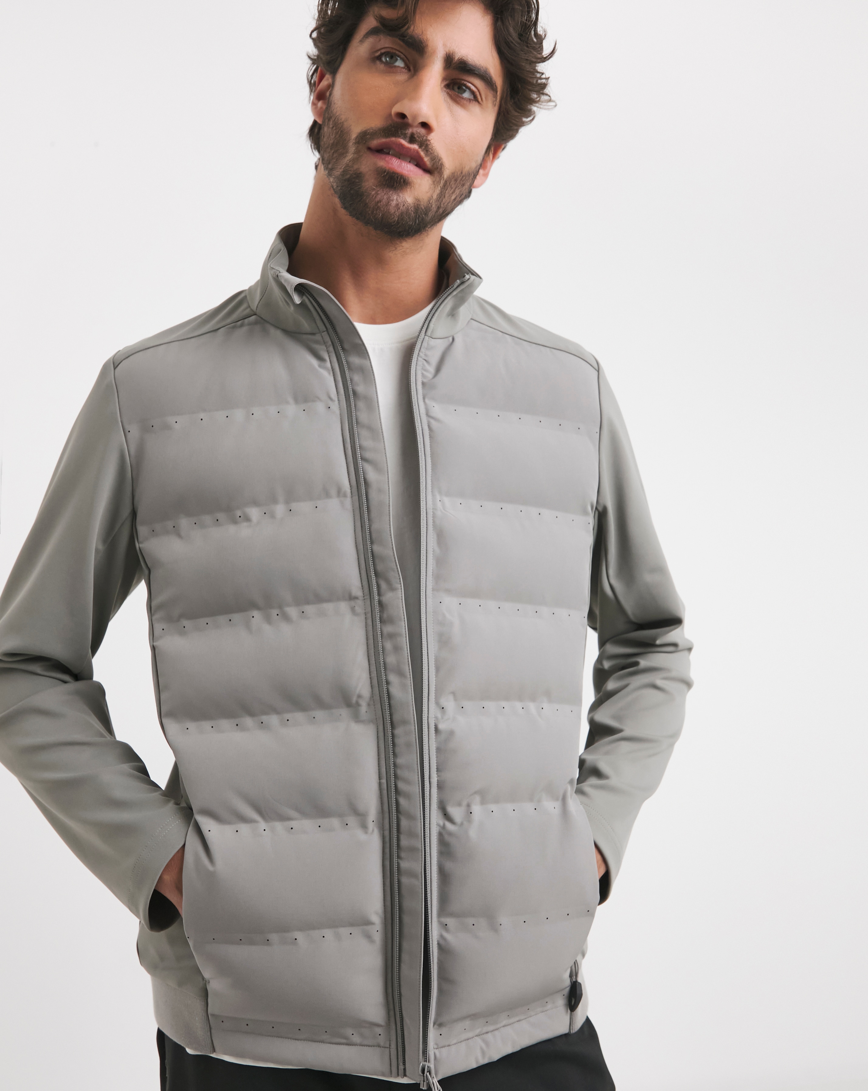 Snowdonia Hybird Padded Bomber