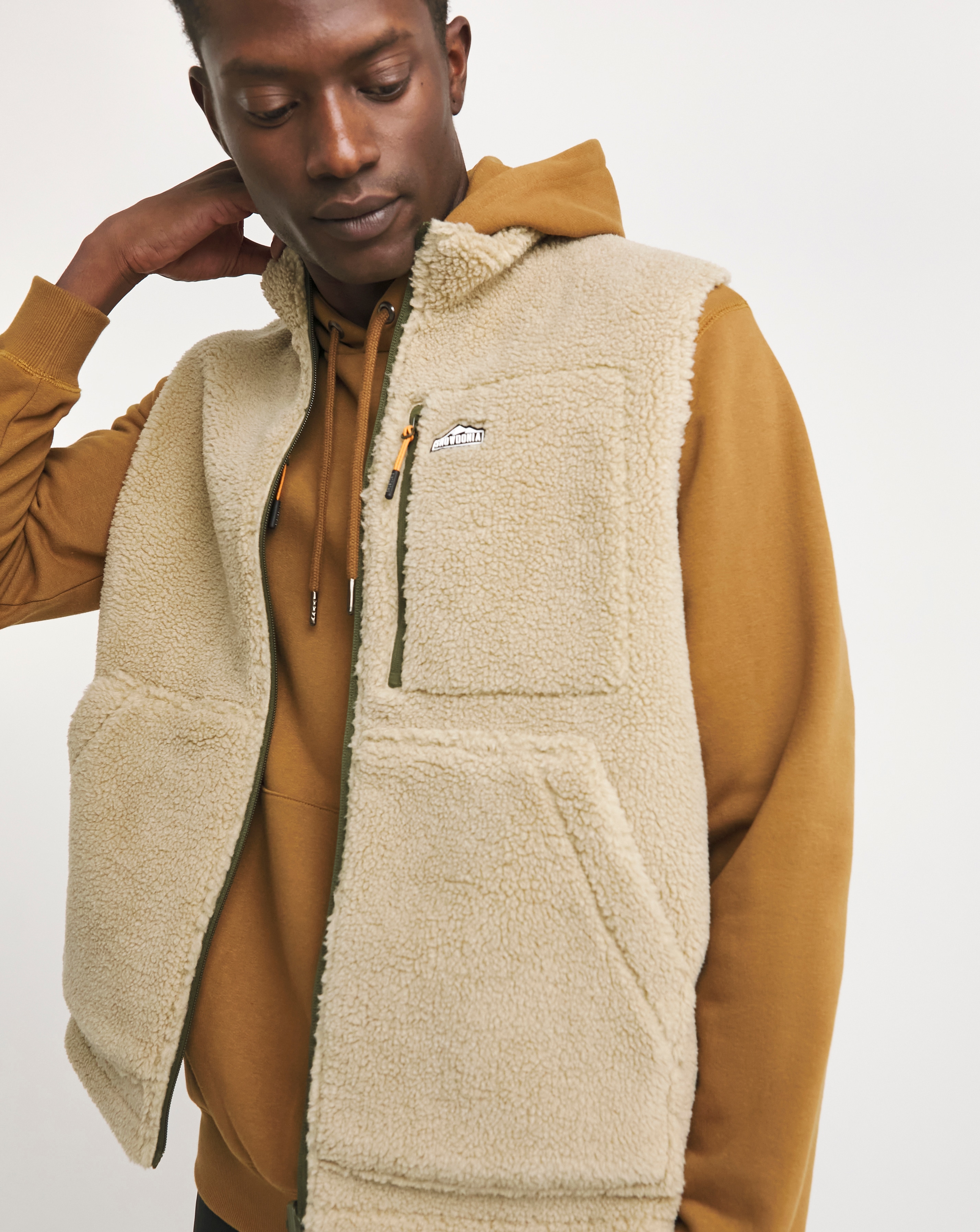 Snowdonia Reversable Borg Gilet