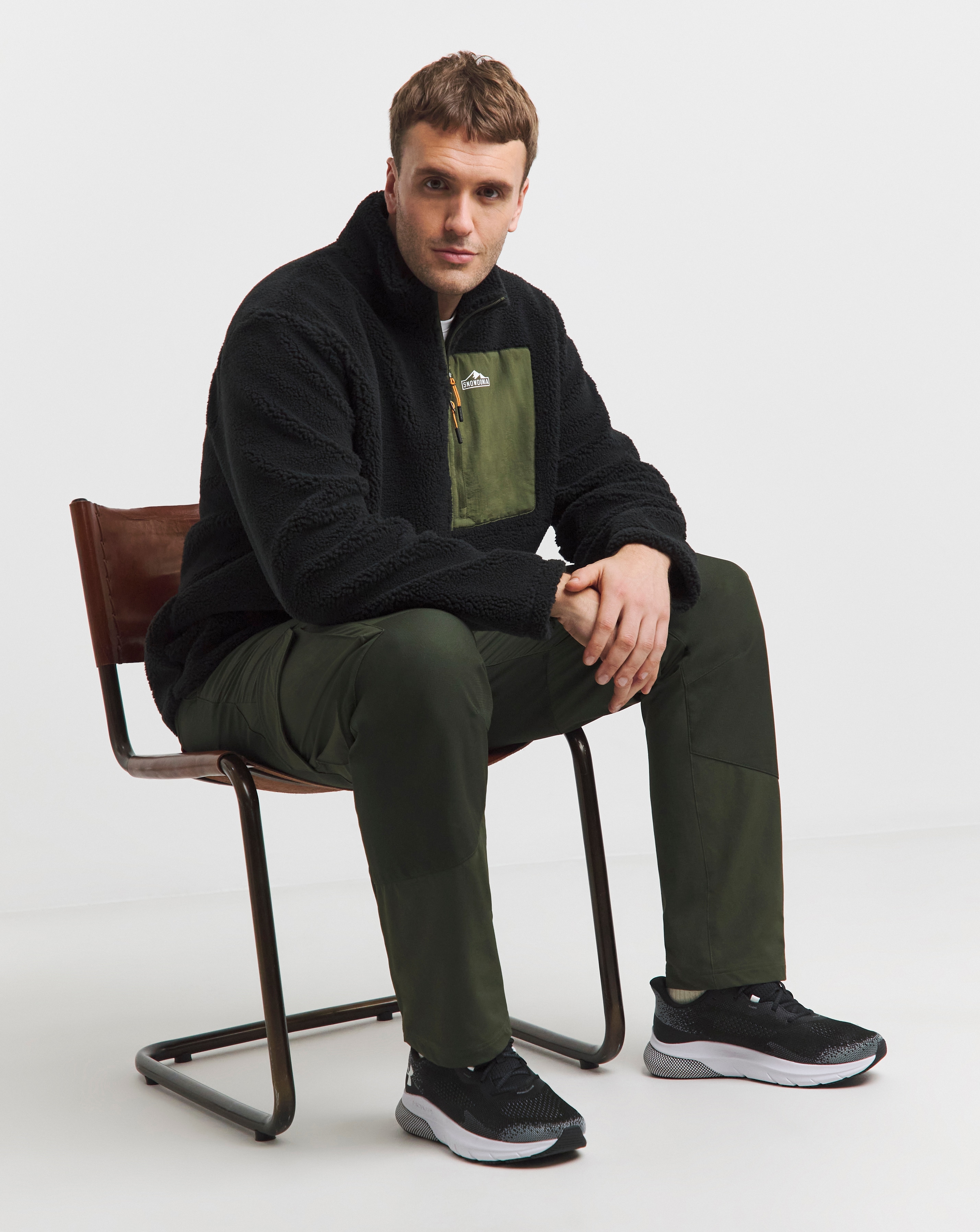 Snowdonia Borg 1/2 Zip Jacket