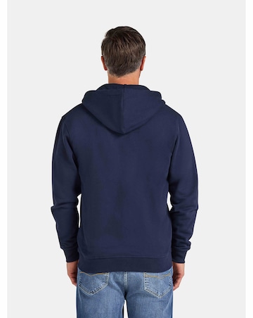 Raging Bull Classic Zip Through Hoodie Navy