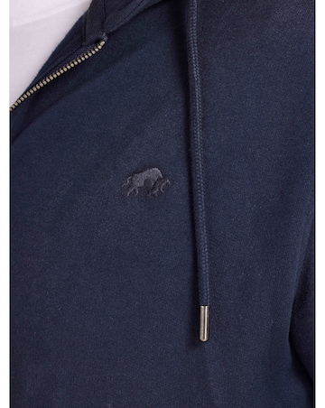 Raging Bull Classic Zip Through Hoodie Navy