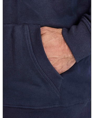 Raging Bull Classic Zip Through Hoodie Navy