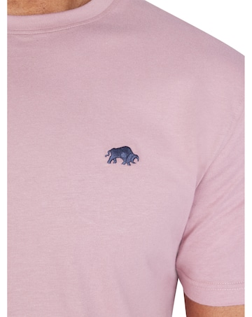 Raging Bull Classic Organic T-Shirt Pink