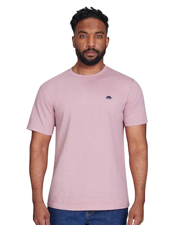 Raging Bull Classic Organic T-Shirt Pink