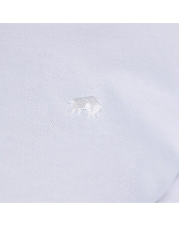 Raging Bull Short Sleeve Lightweight Oxford Shirt White