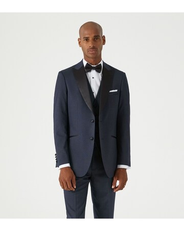 Skopes Cuba Suit Jacket Navy Diamond
