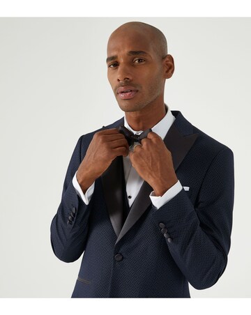Skopes Cuba Suit Jacket Navy Diamond