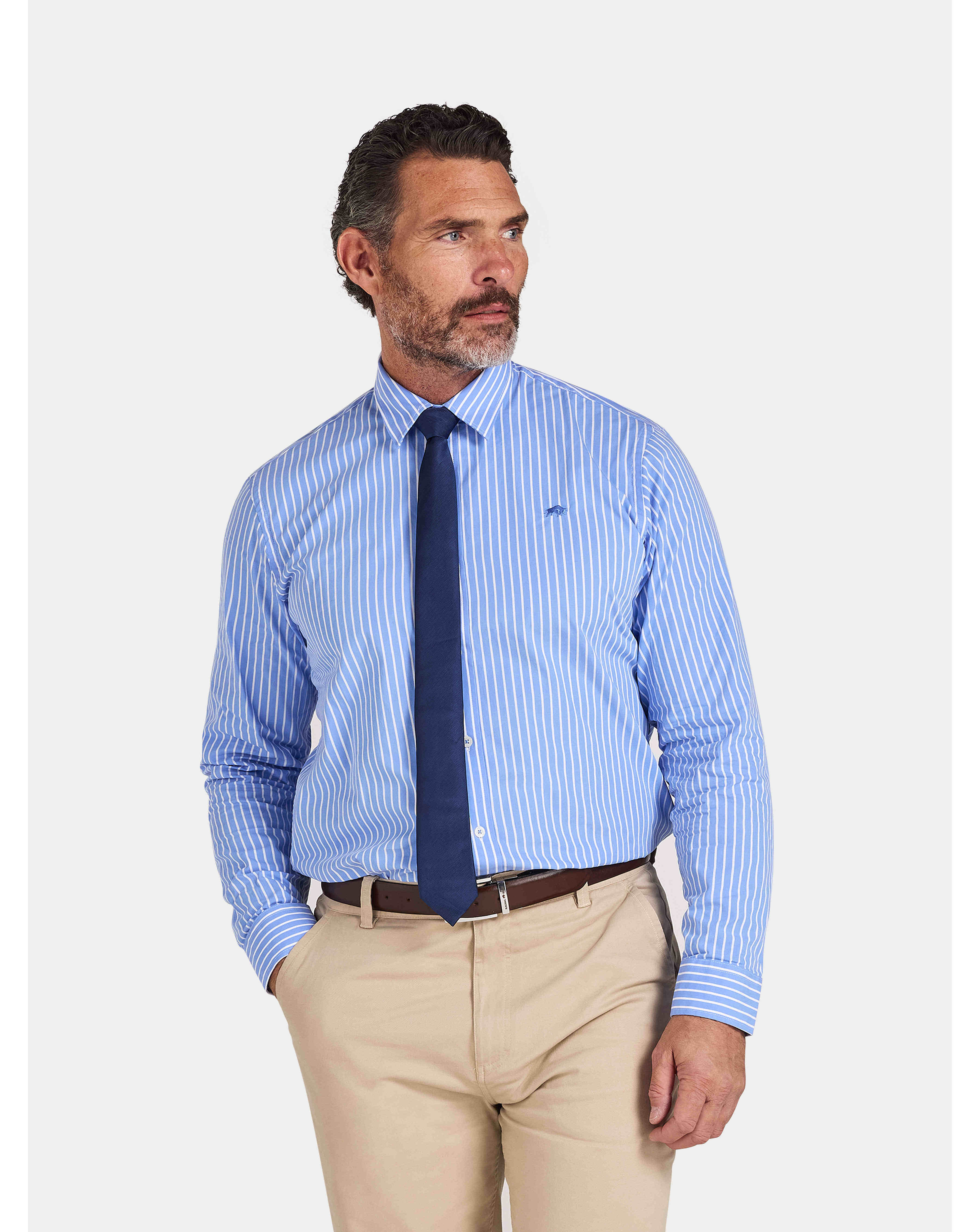 Raging Bull LS Classic Stripe Shirt