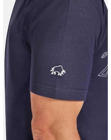 Raging Bull Slash Bull T-Shirt Navy