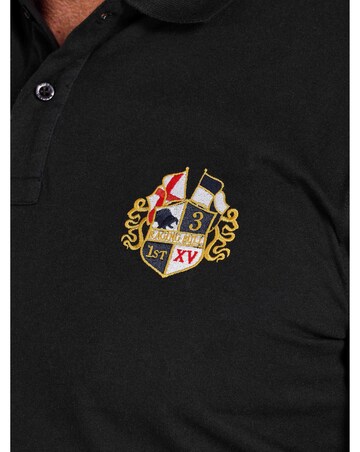 Raging Bull Classic Crest Polo Black