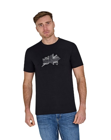 Raging Bull Slash Bull T-Shirt Black