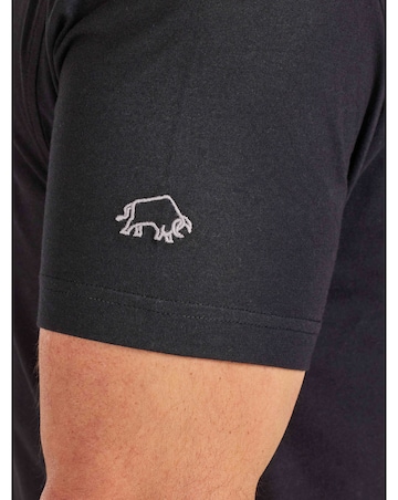 Raging Bull Slash Bull T-Shirt Black