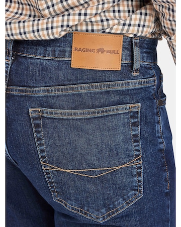 Raging Bull Regular Fit Jean Dark Denim