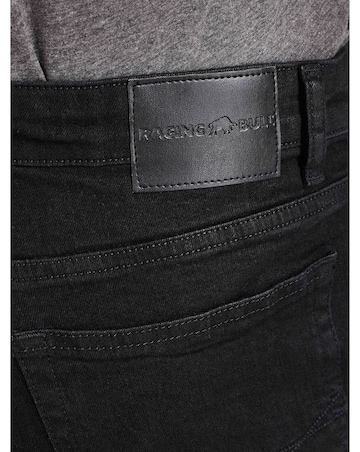 Raging Bull Regular Fit Jean Black