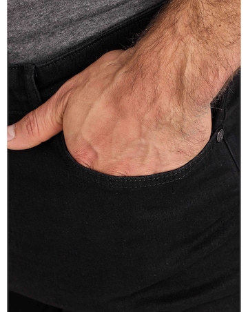 Raging Bull Regular Fit Jean Black