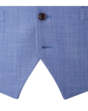 Skopes Redding Suit Waistcoat Sky Blue