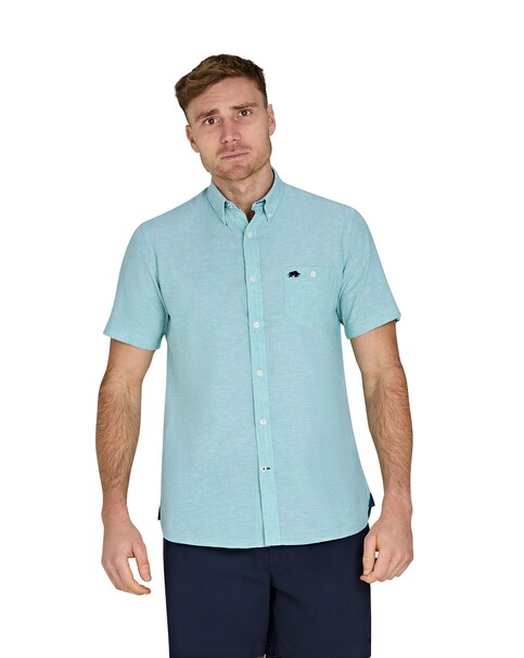 Raging Bull Classic SS Linen Shirt