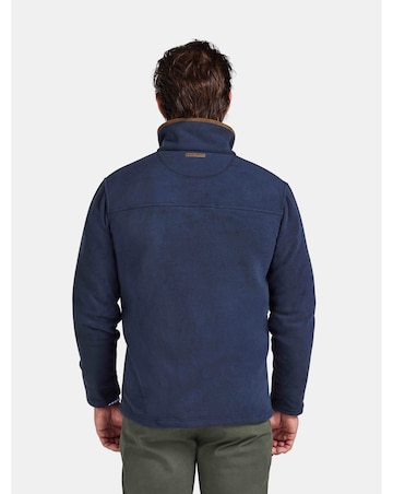 Raging Bull Classic Fleece Zip Through Jacket Navy
