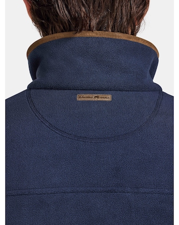 Raging Bull Classic Fleece Zip Through Jacket Navy