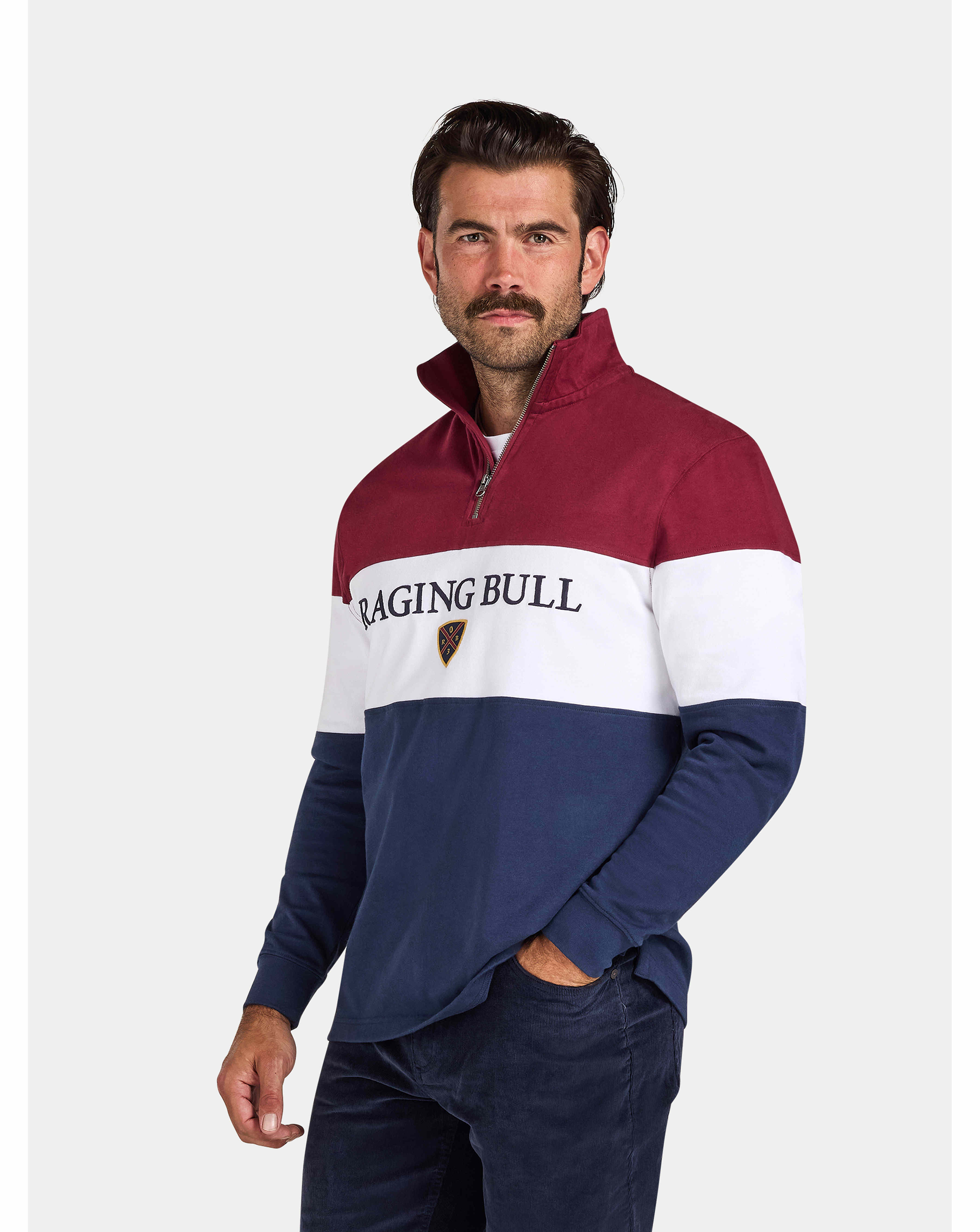 Raging Bull Cut & Sew Quarter Zip