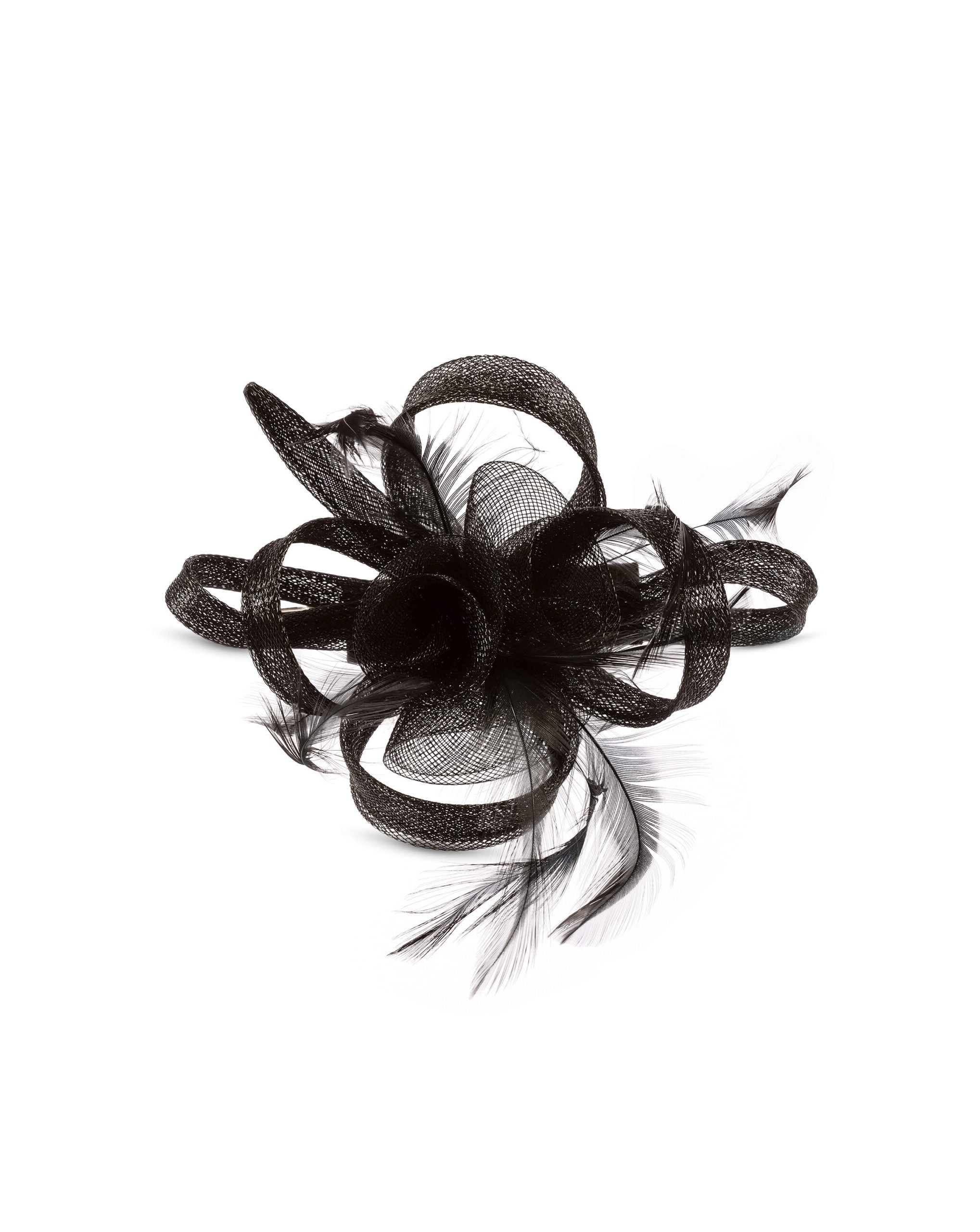 Jon Richard Black Small Fascinator
