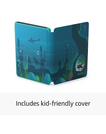 Amazon Fire 7 (2024) HD Kids Edition 6in 16GB Tablet - Ocean Explorer