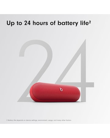 BEATS Pill Bluetooth Speaker - Red