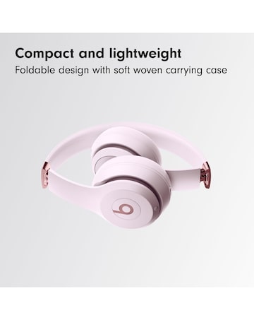 Beats Solo 4 True Wireless On-Ear Headphones - Pink